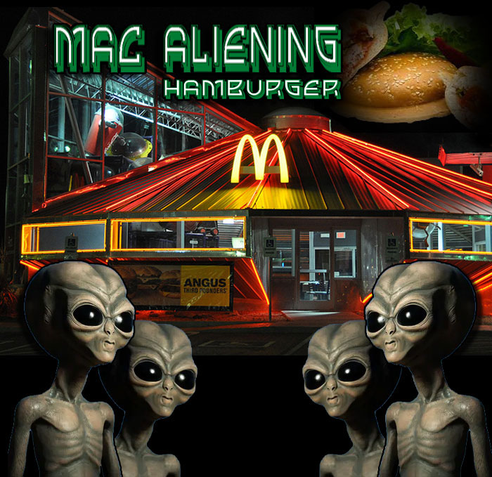 Mac Aliening Hamburger